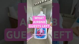 What Airbnb Guests Left Behind
