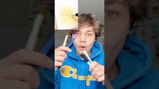🫧DIY line Pen ink️!? #diy #diycrafts #craft #crafts #papercraft #thingstodo #art