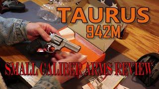 Taurus 942 22 Magnum review- 8 shot compact revolver for plinking or protection.