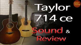 Taylor 714ce Guitar Review Sound Sample Demo ㅣ 테일러 714ce 사운드샘플리뷰ㅣ스윗기타 Sweet Guitar