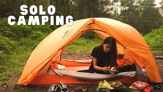 pertama kali solo camping hutan pinus/parno sendiri waktu malam️ - Bedengan Malang