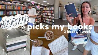 I let my boyfriend pick the books I read… (barnes shopping, rating prediction, 3 books in 1 week)