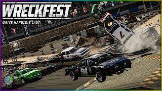 Figure 8 Devastation! | Wreckfest | NASCAR Legends Mod