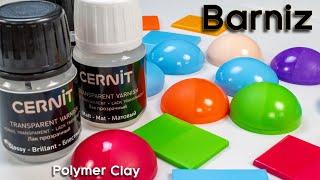 How to apply Cernit varnish? - Tutorial on polymer clay [Sub] | Ana Belchí