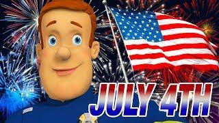 Fireman Sam US NEW Episodes | FIREWORKS! | 4th July Safety Collection | Cartoons for Children