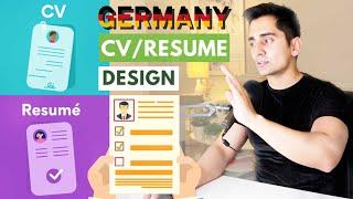 Germany CV Template | Masters in Germany 2025