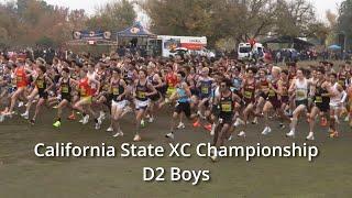 2024 CIF State XC Championship D2 Boys