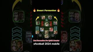 Best formation for quick counter in efootball 2024 |efootball formation update #efootball #pes