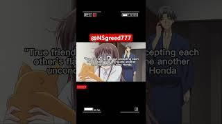 Anime Quotes That Inspire #shorts #furitbasket #anime #short
