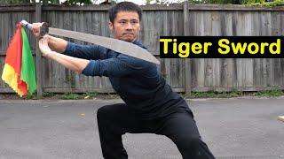 Shaolin Kung Fu Wushu Basic Tiger Sword Training Session 1