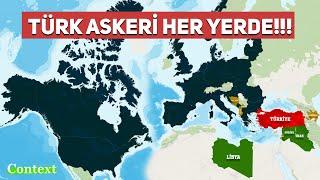 Türk Askerinin Yurt Dışındaki BÜTÜN ÜSLERİ