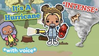 HURRICANE in Tocaville! Tween must save the day!! Toca Boca Story!