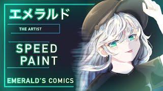 SPEEDPAINT "The Artist" - Emerald's Comics