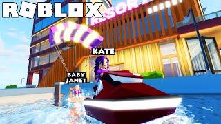 Baby Janet goes on a DREAM ISLAND vacation! ️ | Roblox: Livetopia Roleplay
