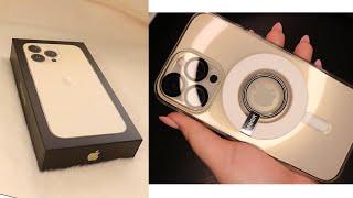 Iphone 13 Pro Gold Unboxing + Magsafe Accessories 