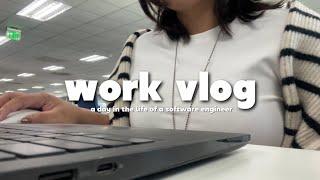 work vlog | a day in a life of a software engineer working in bgc, coffee, alone time