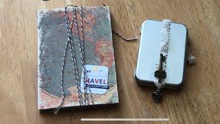 Junk Journal Kits Flip Through — accordion style book flipthru