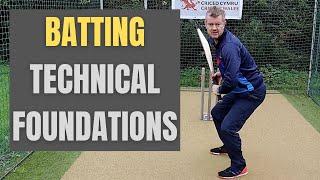 How To Bat In Cricket With PERFECT Batting Fundamentals & Technique | Toby Radford Coaching Tips