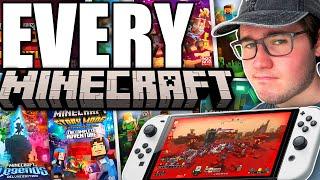 I Played EVERY Minecraft Game On Nintendo Switch