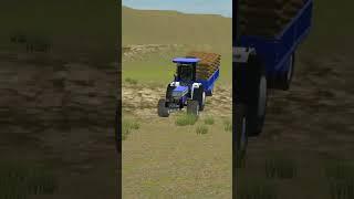 JAP NAAM BHOLE KA TRACTOR POWER STUNT WITH BIG TROLLEY #gaming #foryou #viral #edit #stunt #explore