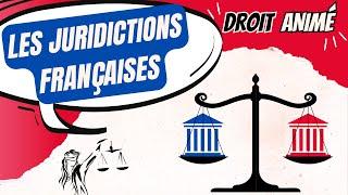 Les juridictions Françaises en schéma : l'organisation de la justice en France | Le droit animé