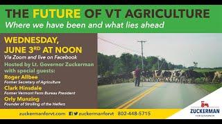 The Future of VT Agriculture