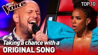 Incredible ORIGINAL SONGS in the Blind Auditions | TOP 10