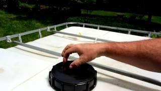 IBC Tote Overview - For use with Rain Barrel Water Collection