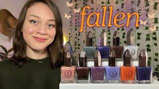 In Love with Mooncat’s FALLEN Collection 🪲 Swatches, Comparisons + Review!