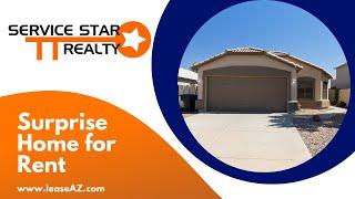 Surprise Homes for Rent 3BR/2BA by Property Management Surprise AZ | Service Star Realty