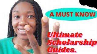 Know This Before Starting Your Scholarship Applications | Ultimate Scholarship Guides I Wish I Knew.