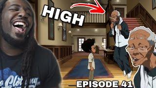 Grandad Gets High For The First TIme | The Boondocks Episode 41