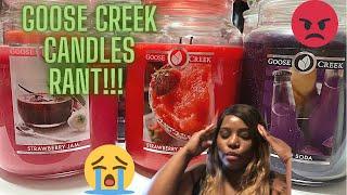 RANT! GOOSE CREEK CANDLES