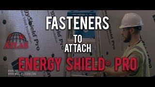 Rodenhouse Fasteners to attach Energy Shield Pro Insulation from Atlas