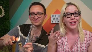 The High Couple Comes Over and Shows Us How to Smoke a Bong