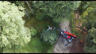 SCHWANITZ Fällgreifer für Manitou MRT Teleskoplader