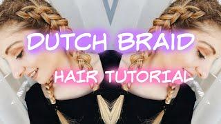  How to Dutch Braid  Hair Tutorial | KezziesCorner