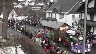 Rosenmontagszug 2012 (2. Teil) Cobbenroder Carneval Verein CCV e.V.