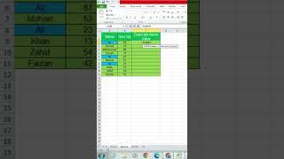 Calculate Sum Duplicate Name Value in Excel