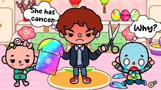 Oh No ! My Dad Uses My Hair For My Sister  Toca Family | Sad Story | Toca Life World | Toca Boca