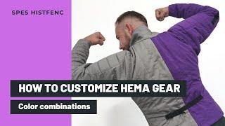 HOW TO CUSTOMIZE HEMA GEAR - PART 3 - COLOR COMBINATIONS