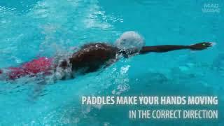 Swimming hand paddles FREESTYLE | Mad Wave | For freestyle training