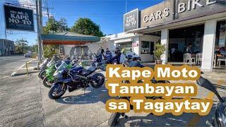 Moto Coffee Tambayan sa Tagaytay meet Ninja Philippines Big Bike grp