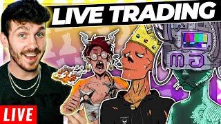 FINDING THE NEXT 100X SOLANA NFT! | LIVE TRADING NFTs TO PAY OFF DEBT! JERZY NFT