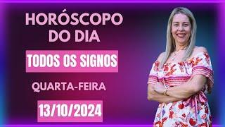 Horóscopo de hoje 13/11/24, QUARTA-FEIRA, previsão para todos os signos! amor, saúde, dinheiro..