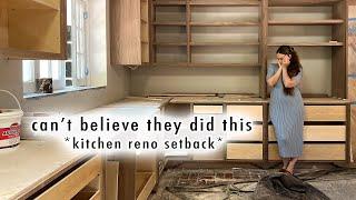 can’t believe they did this *kitchen renovation setback*