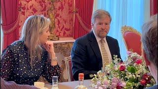 Dutch King WA and Queen Máxima invite Ukrainians at the palace