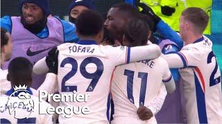 Enzo Fernandez heads Chelsea 2-0 in front of Leicester City | Premier League | NBC Sports