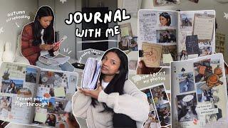 journal with me ️˖° how i print photos + recent pages flip through! *vlog*