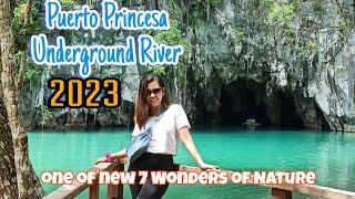 Puerto Princesa Underground River vlog 2023. New 7 wonders of Nature. Amor Mangalindan Vlog.